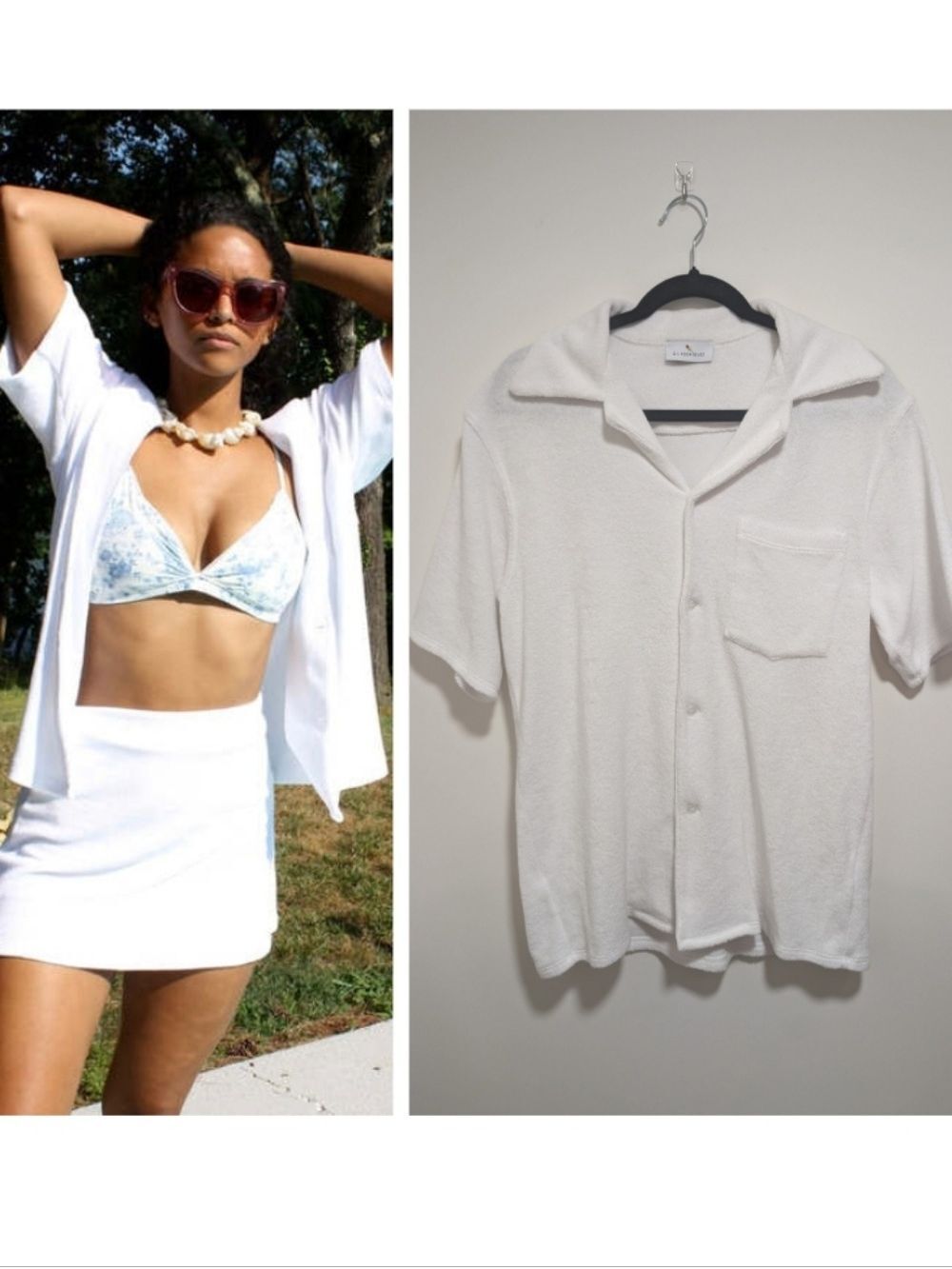 Gil Rodriguez | Tommy Terry Bowling Shirt In White